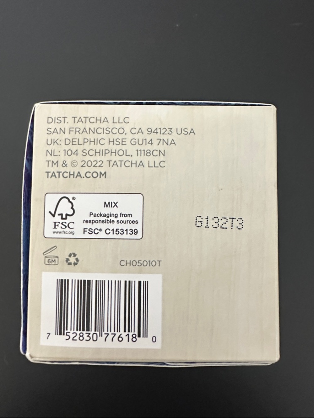 Tatcha Clarifying Clay Mask in Cream Box with Teal Accent - Picture 6 of 6